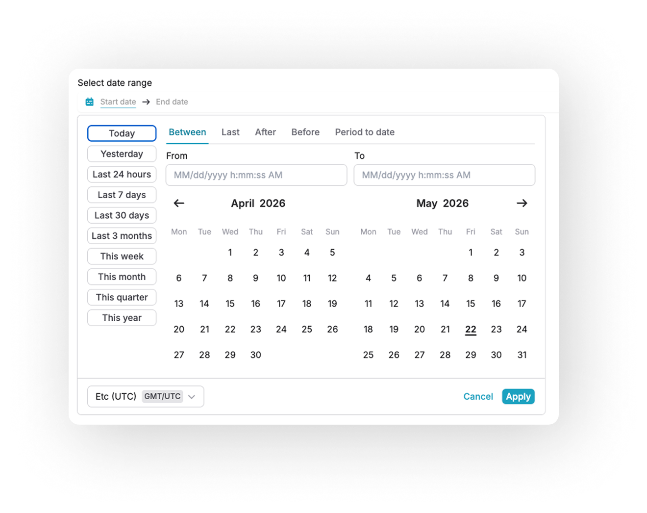 Dashboard - Messages